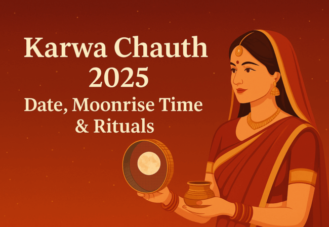 Karwa Chauth 2025: Date, Moonrise Time & Rituals You Must Know